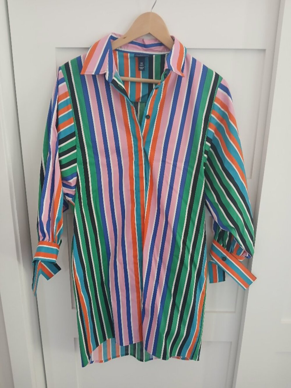 Scoop Volume shirt dress